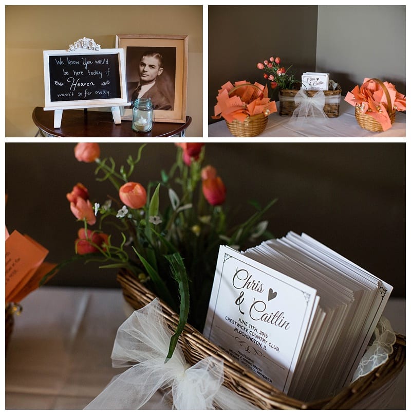 Crestwicke Country Club Reception Details