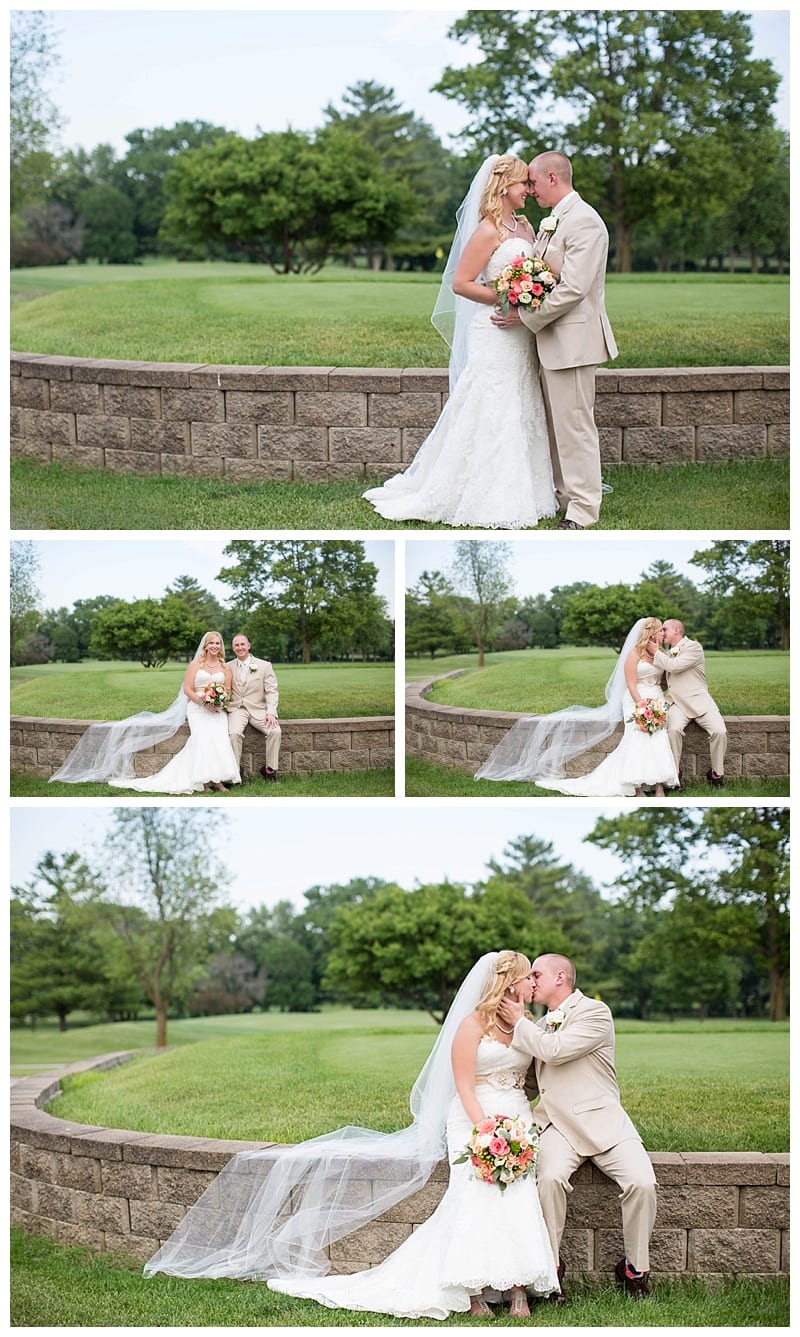 Crestwicke Country Club bride and groom