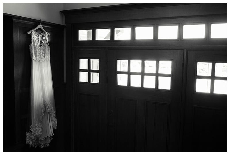 dress hanging artistic