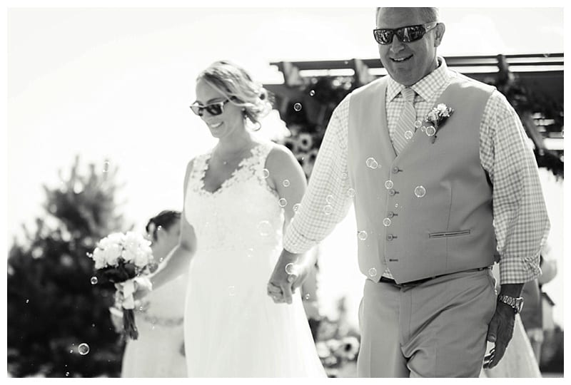 sunglasses ceremony exit
