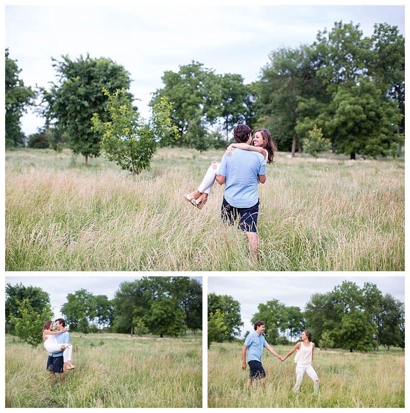 Open field engagement pics