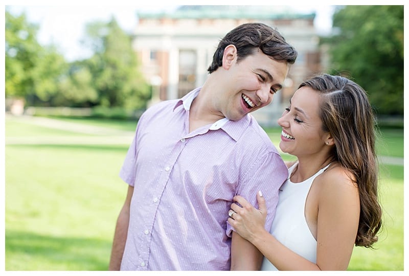 Laughing Engagement Pics