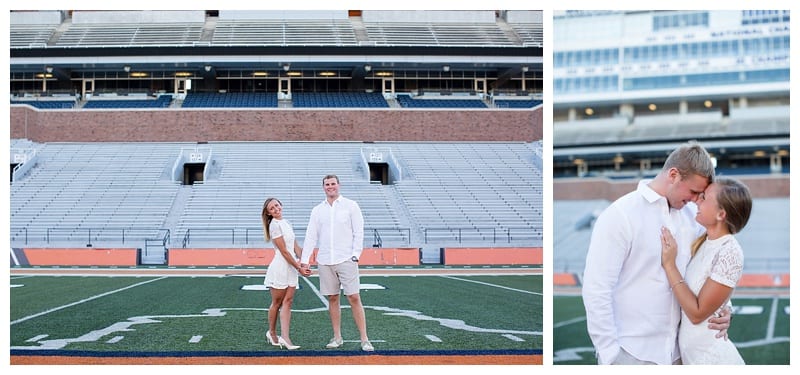 U of I Football Enagement
