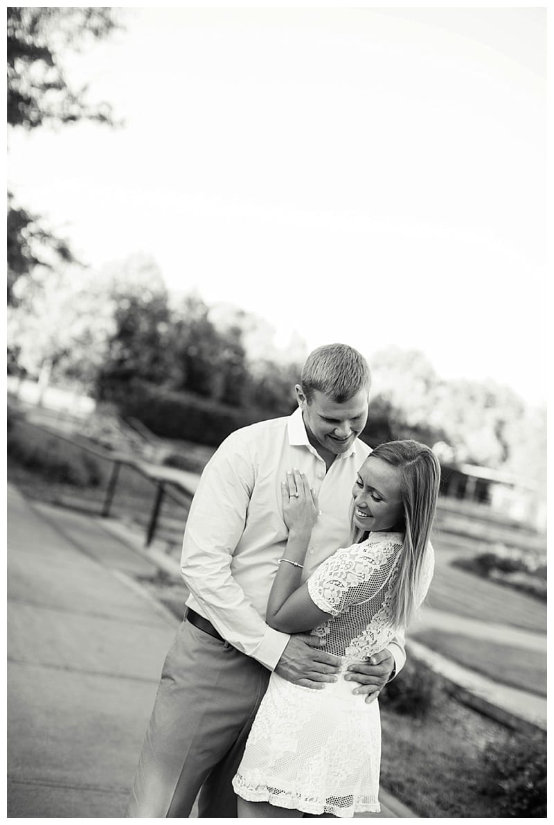 romantic engagement photos