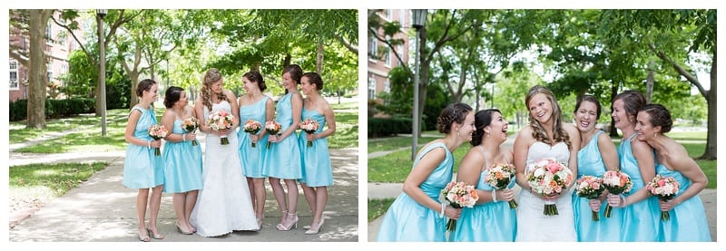U of I campus bridal pics