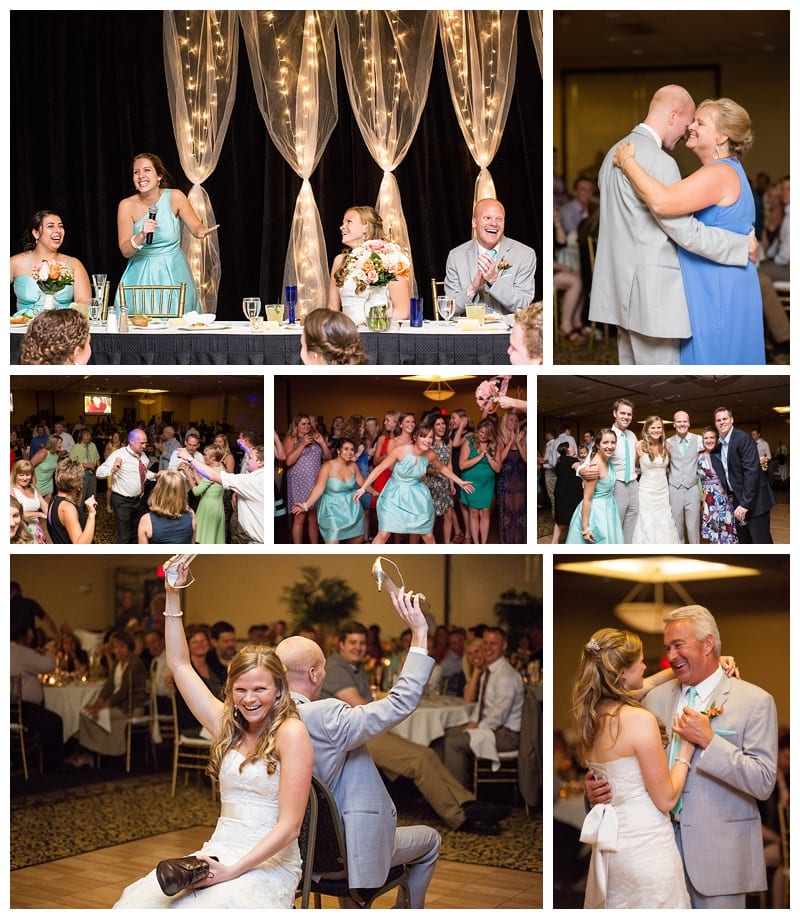 fun reception photos