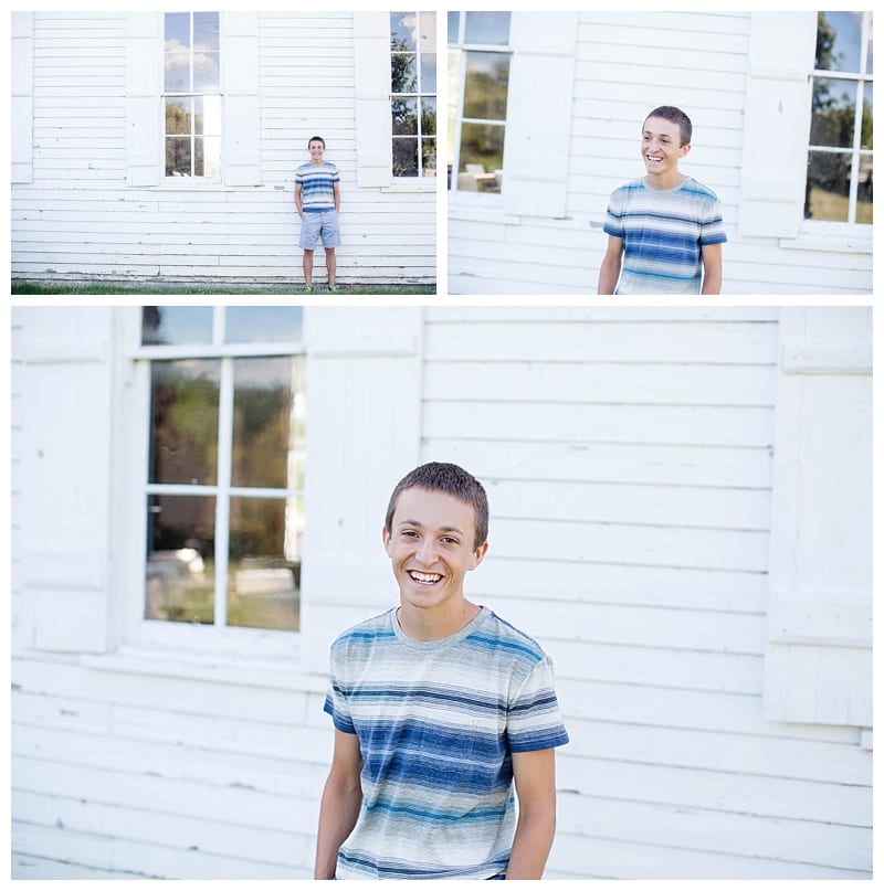 boy senior photo