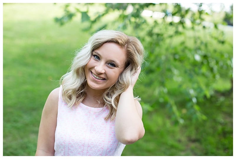 southern girl senior session