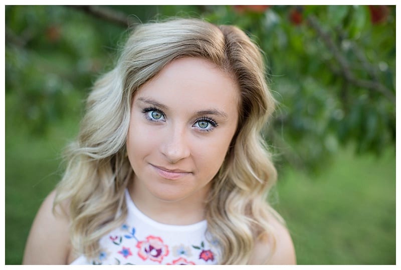 pretty senior photos