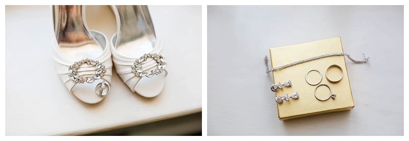 white bridal shoes