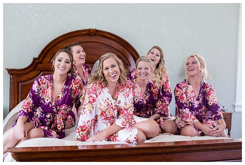 bridemaids matching robes
