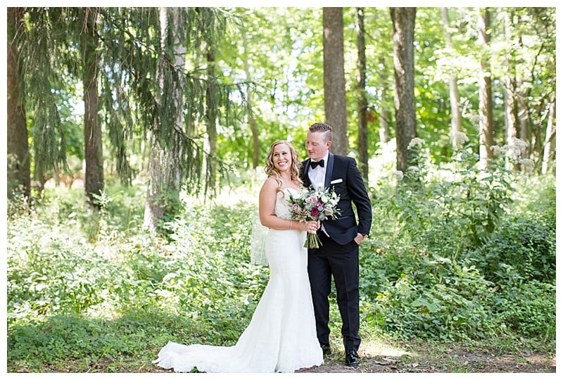 classic black bowtie wedding