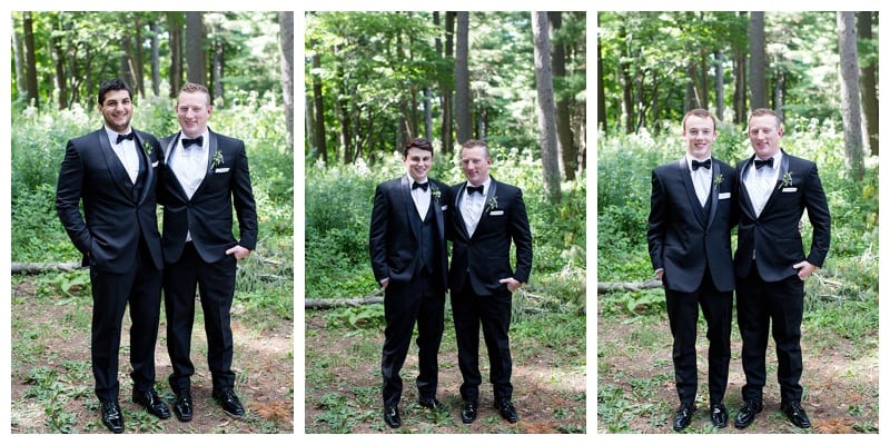groom and his men