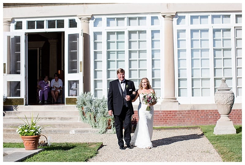 allerton mansion outdoor wedding