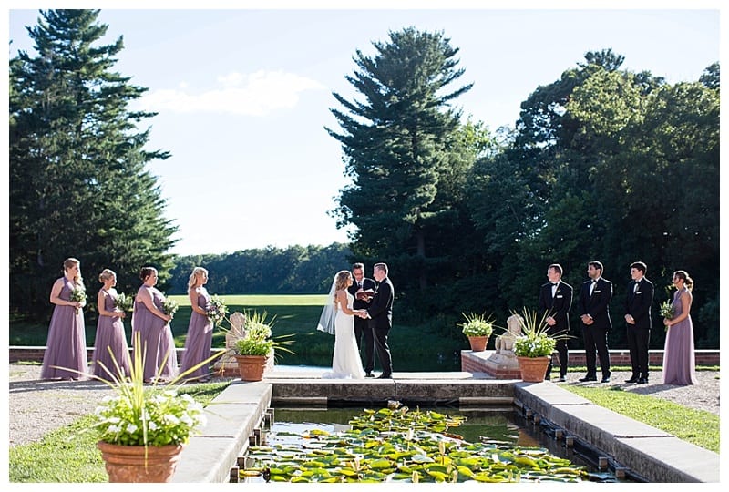 intimate wedding ceremony