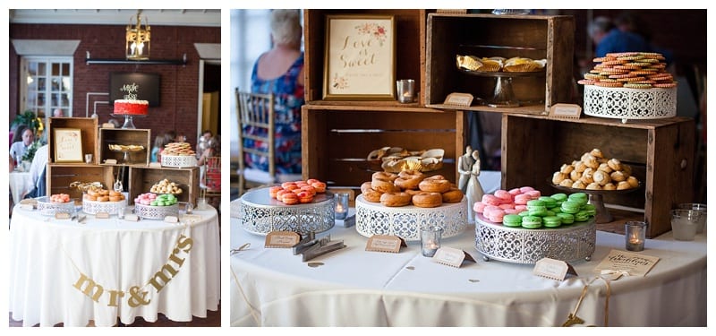 sweets table wedding