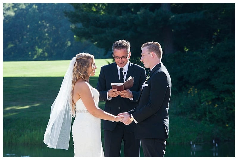 bride and groom ceremony