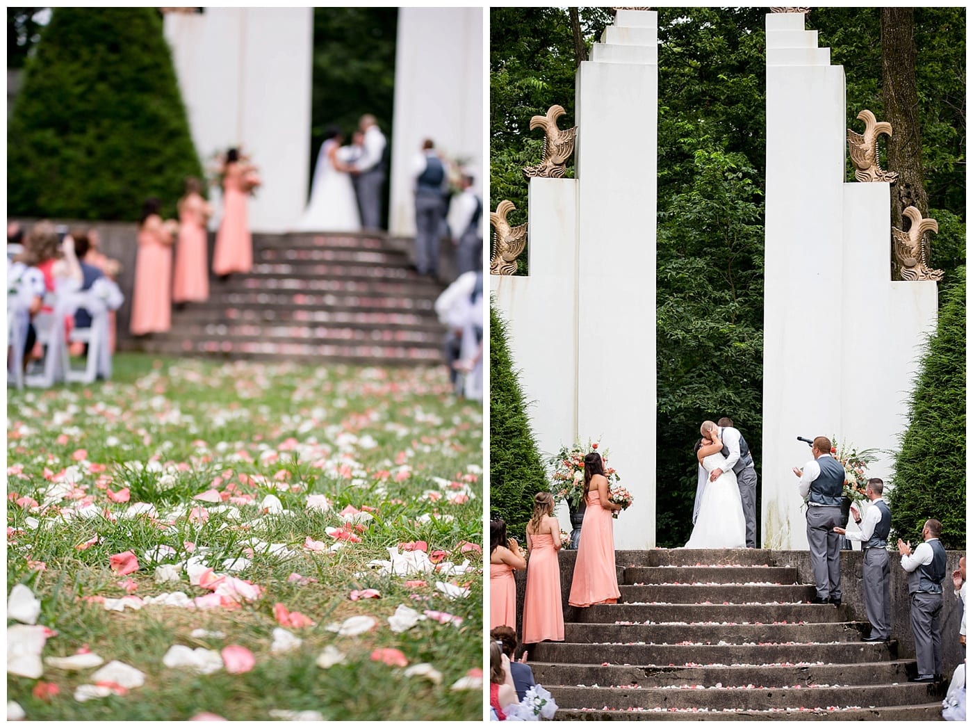 sunken gardens wedding