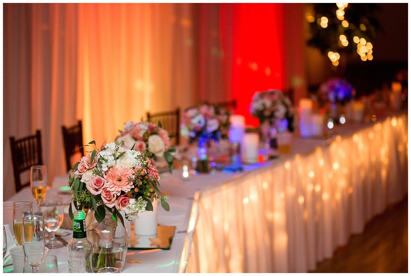 peach reception details