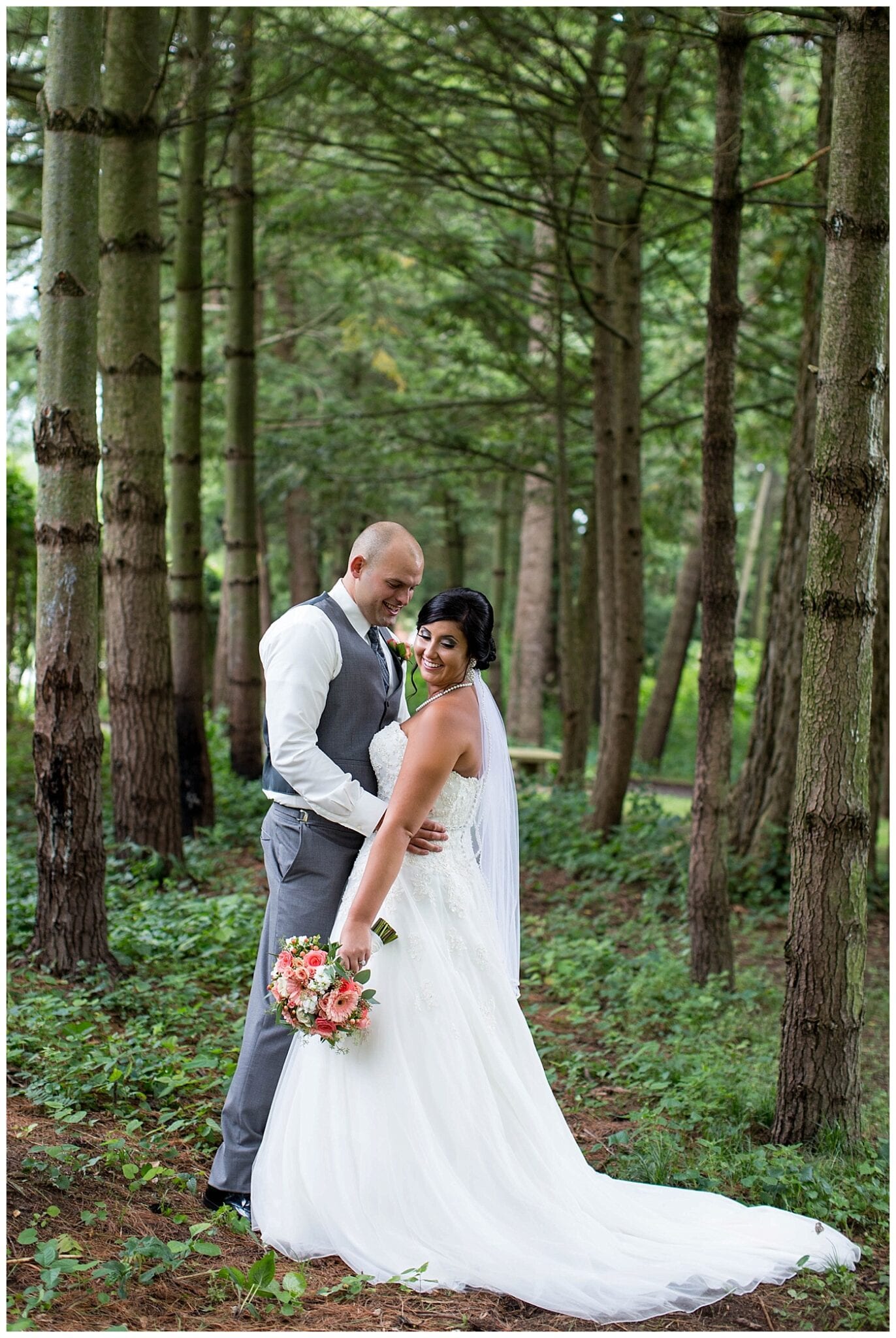 allerton park summer wedding photos