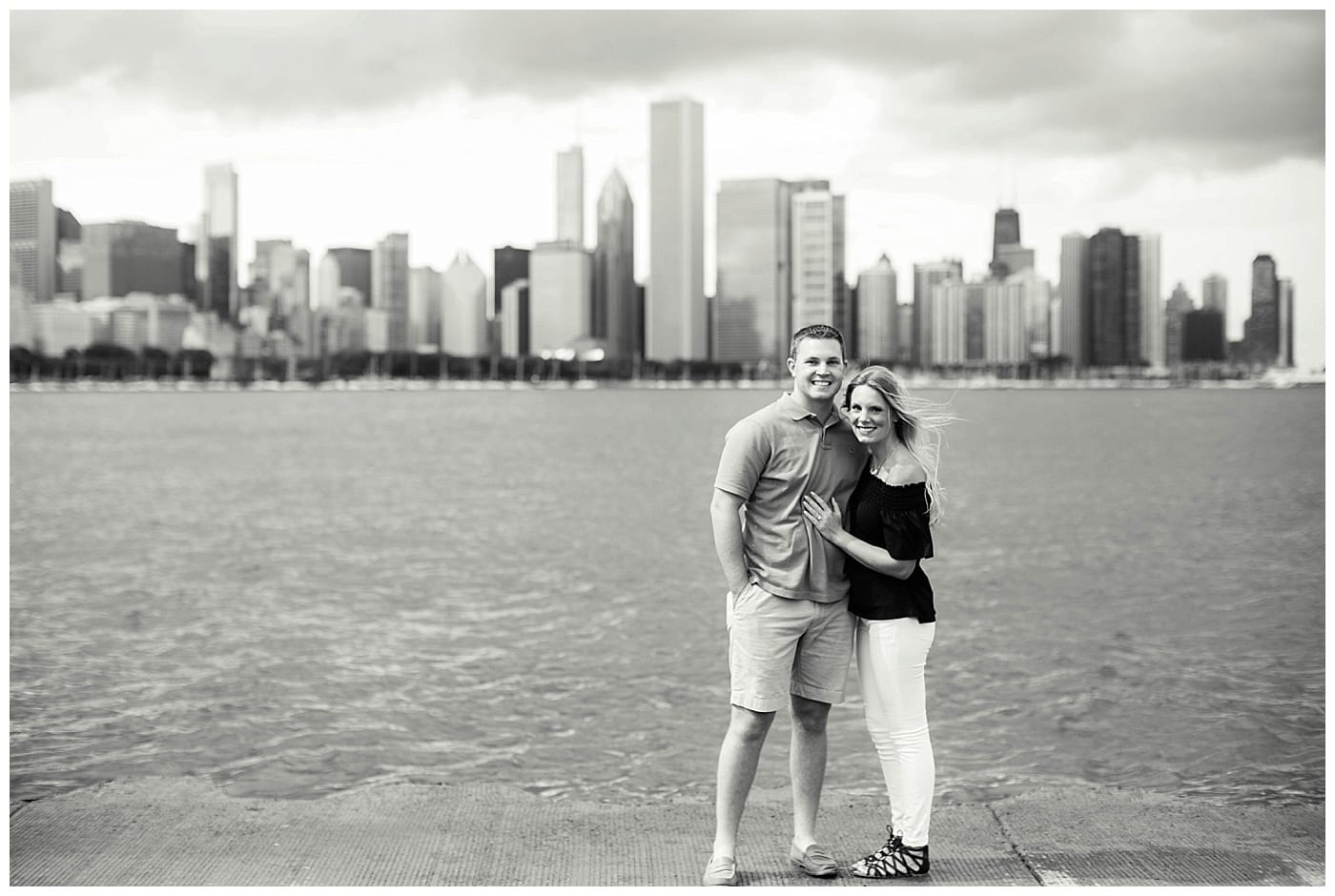 chicago engagement pix
