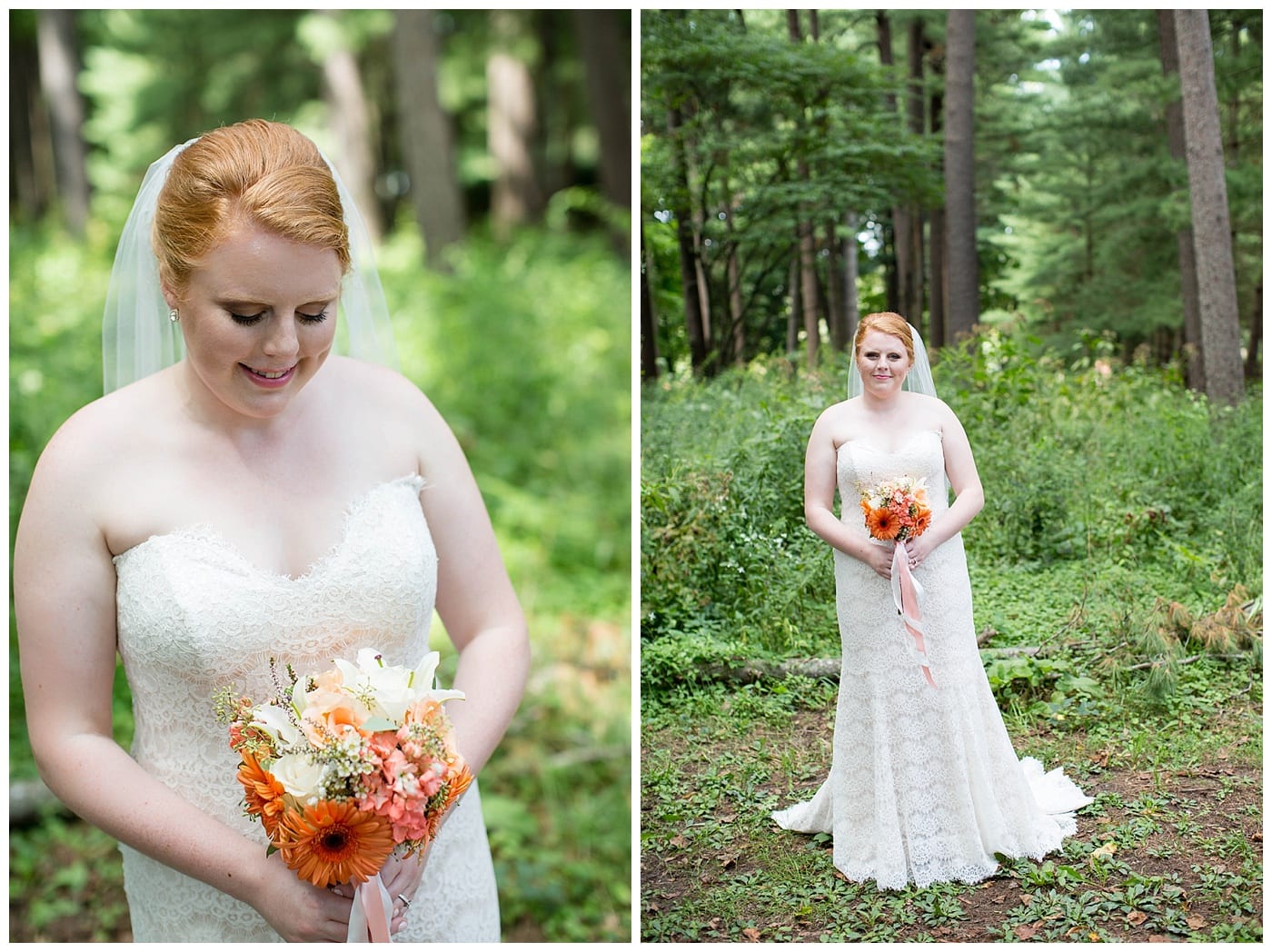 red head bride