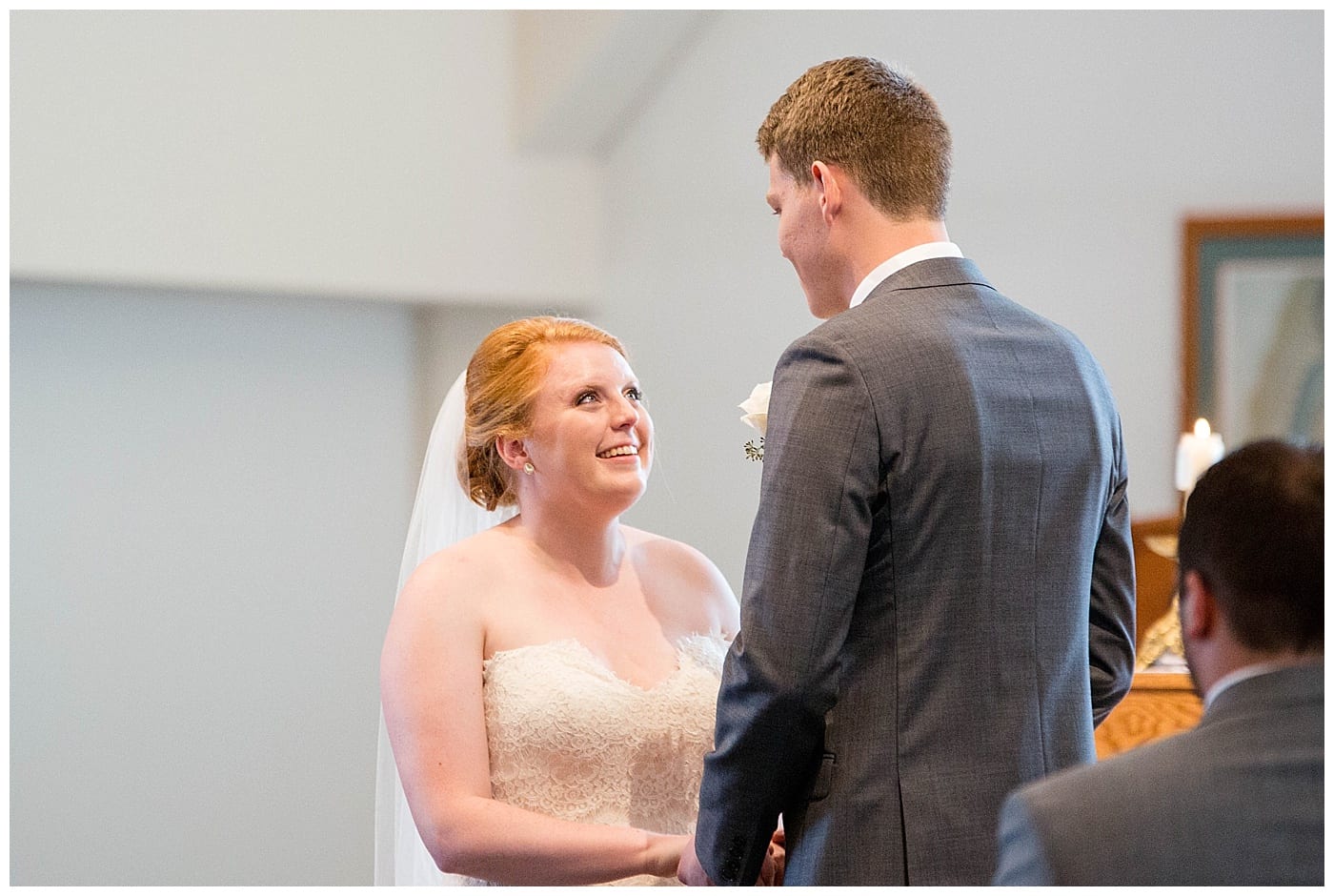 her face wedding