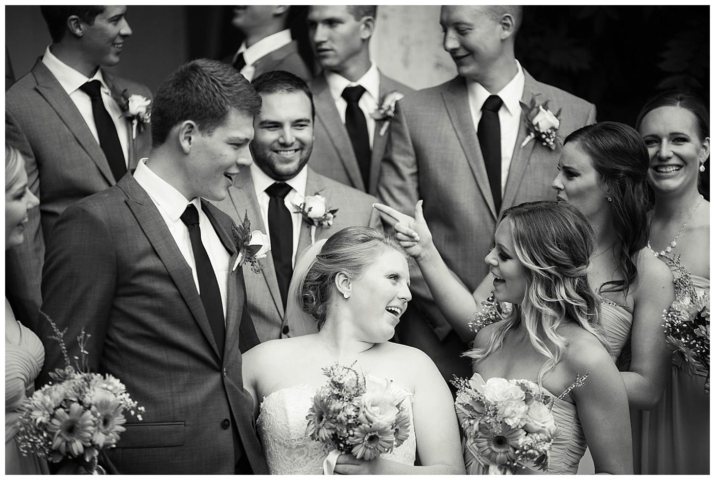 candid wedding