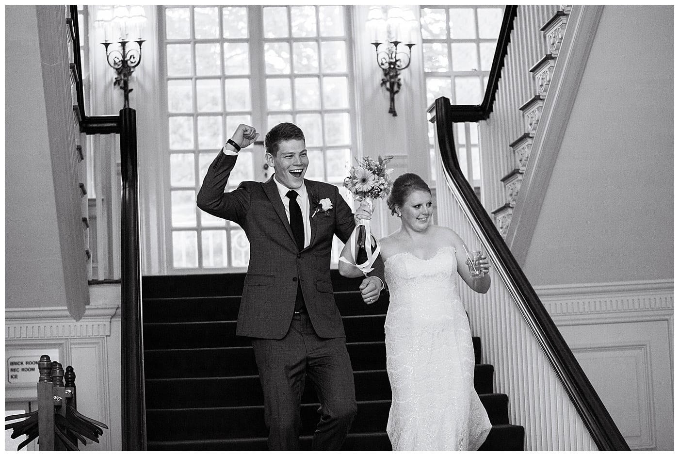 wedding reception entrance