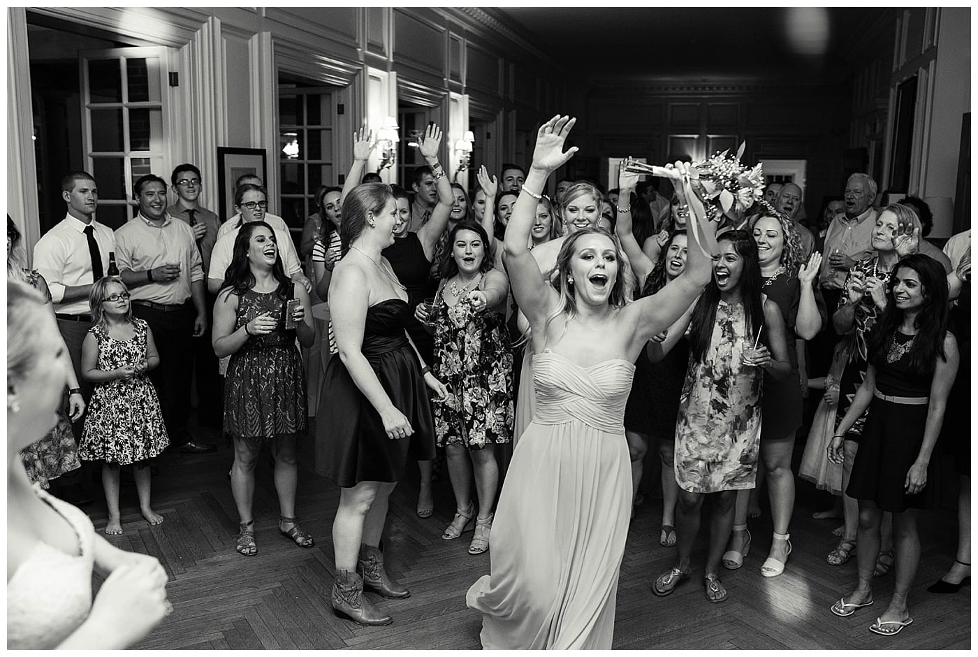wild wedding reception pics