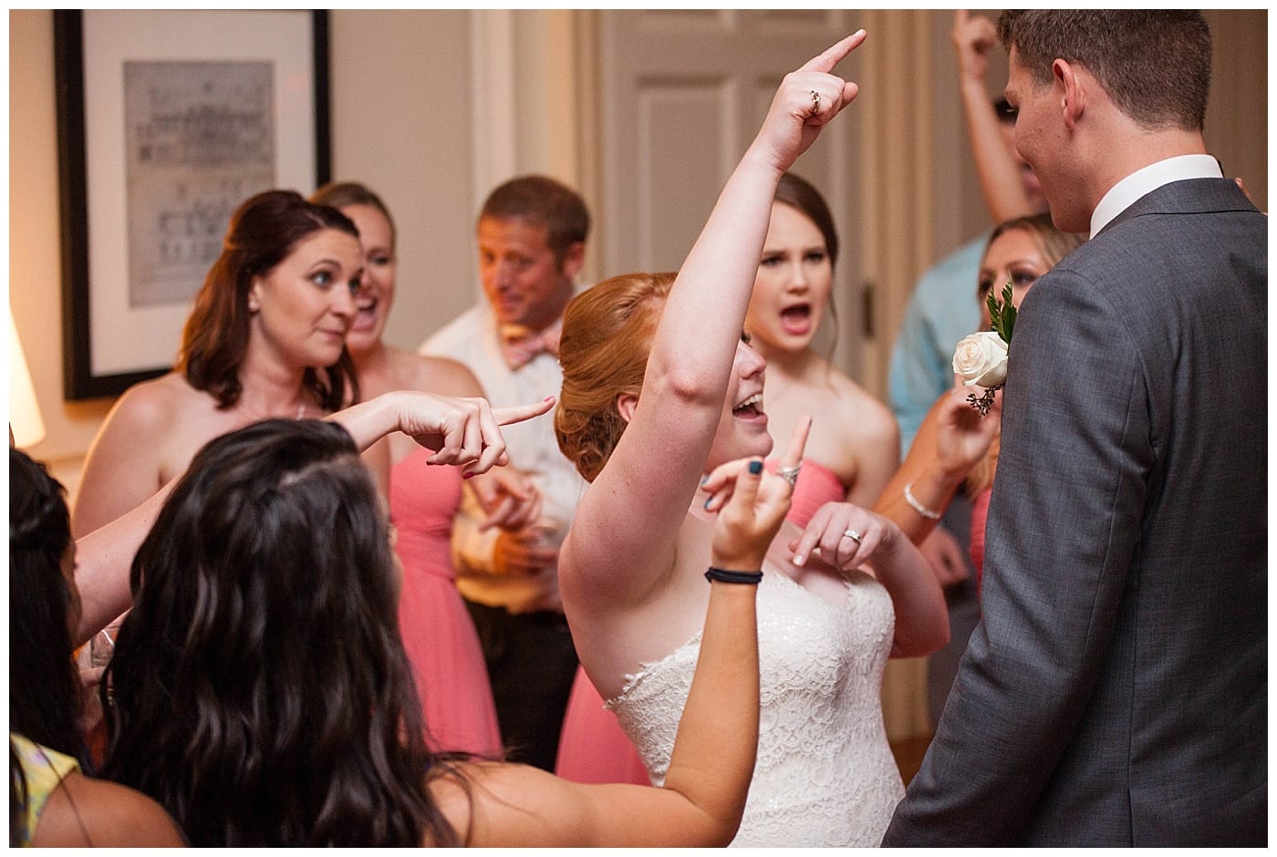 fun reception photos