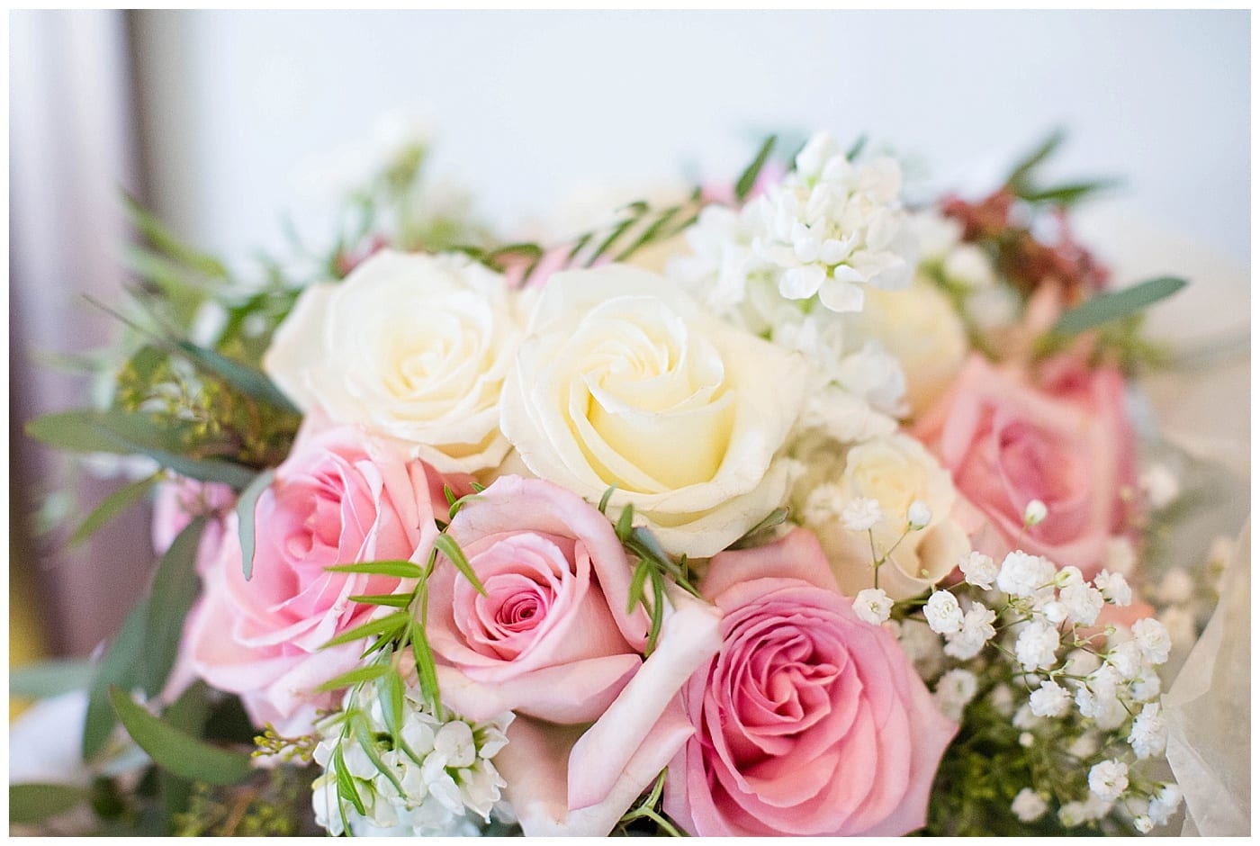 pink wedding bouquet