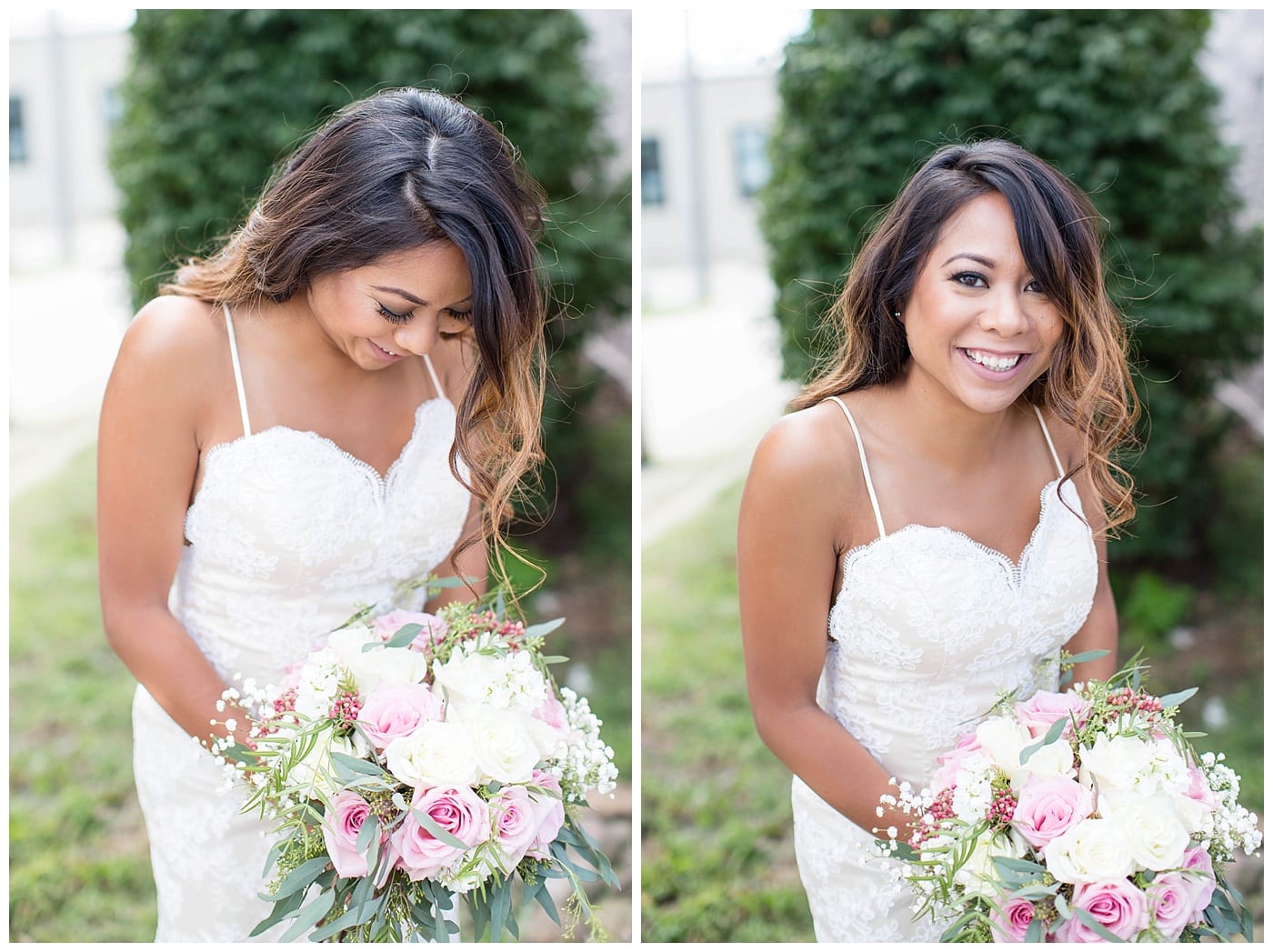 blush pink bouquet