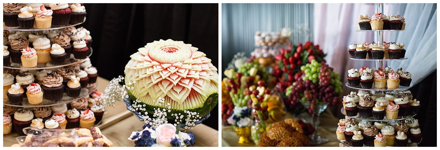 fruit carving wedding