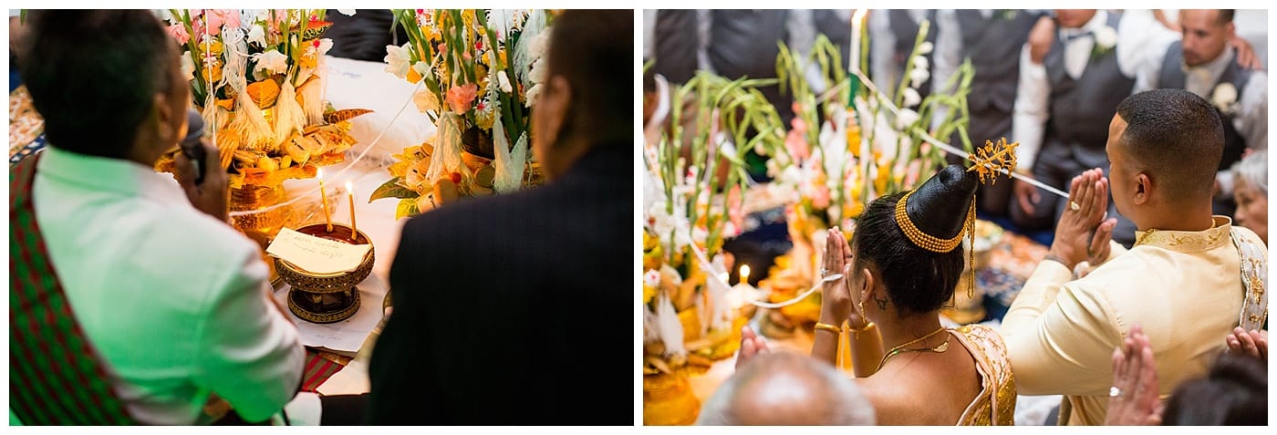bright laotian wedding