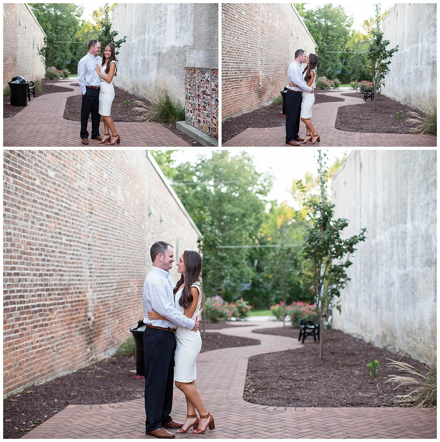 sweet hometown engagement