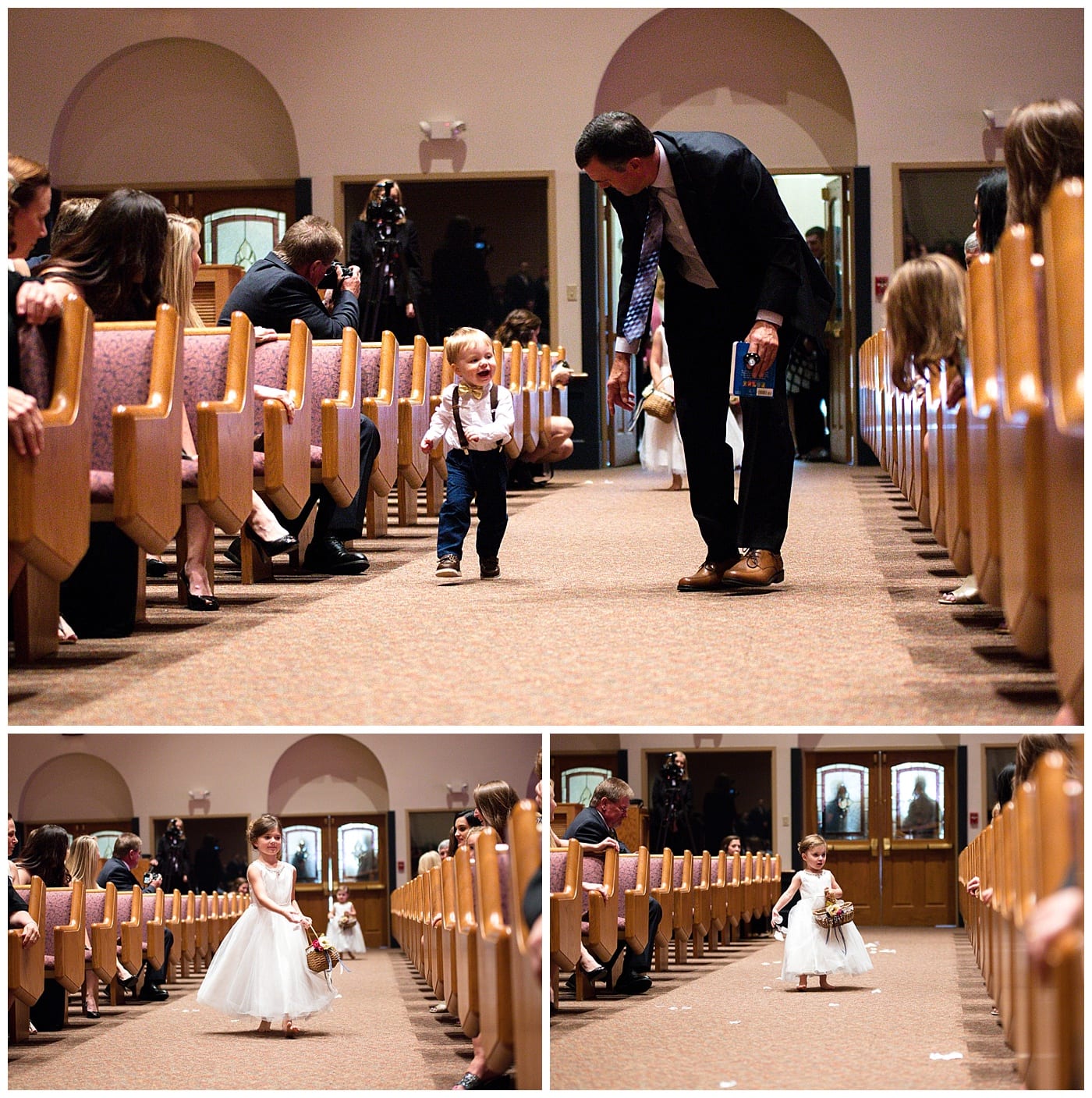 flower girl and ring bearers