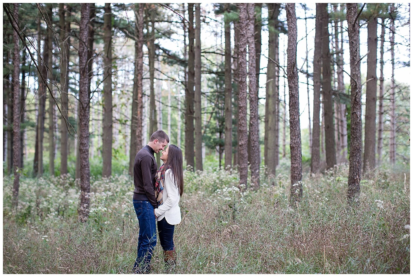 fall engagement session