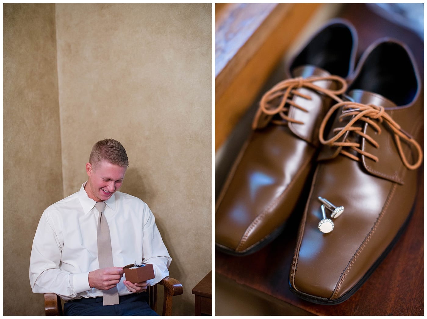 groom getting ready