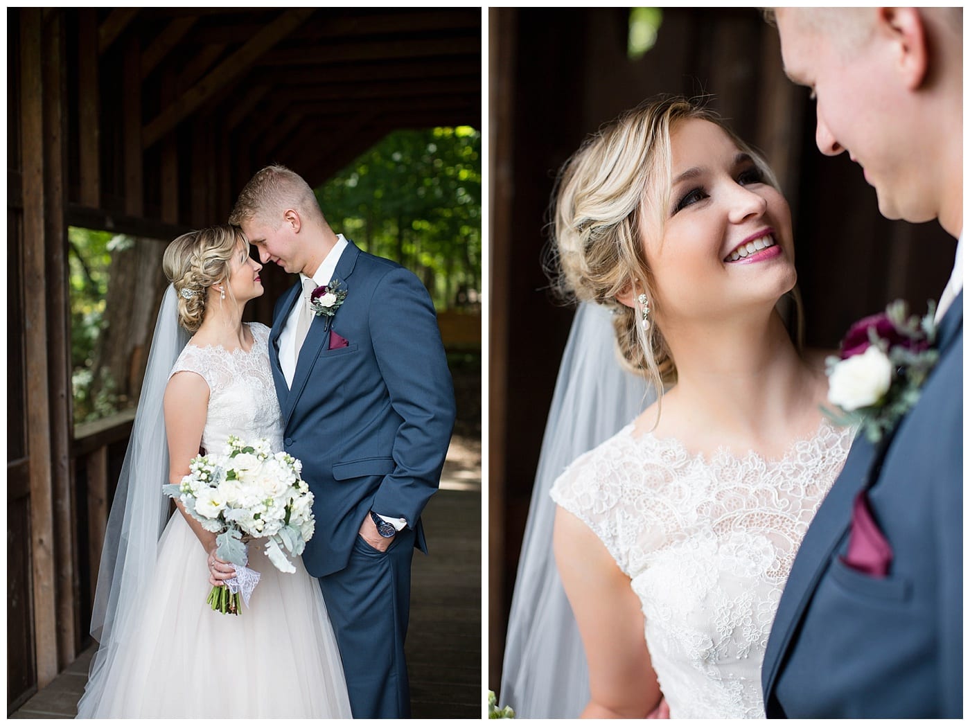 romantic wedding photos