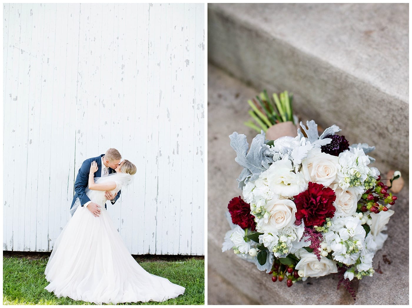 create a scene bridal bouquet