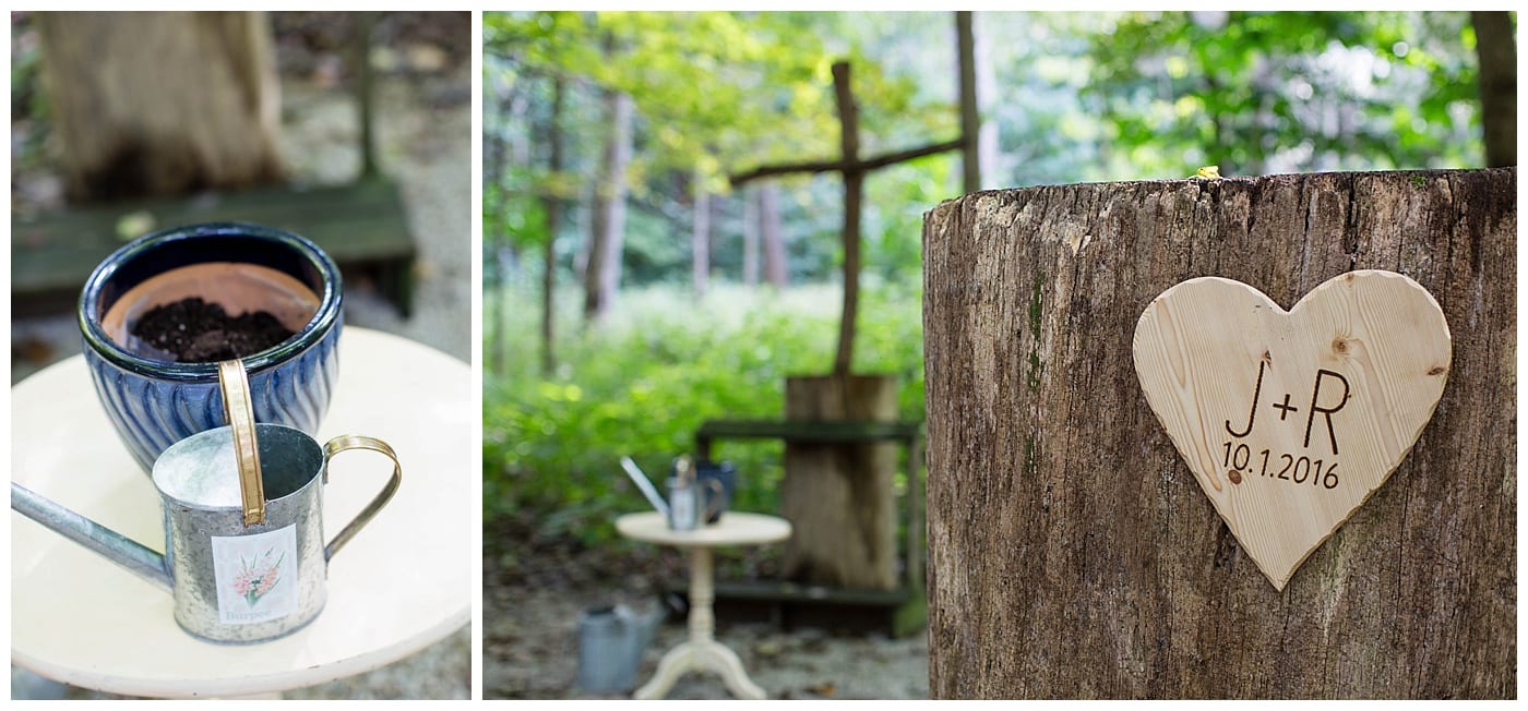funks grove outdoor ceremony