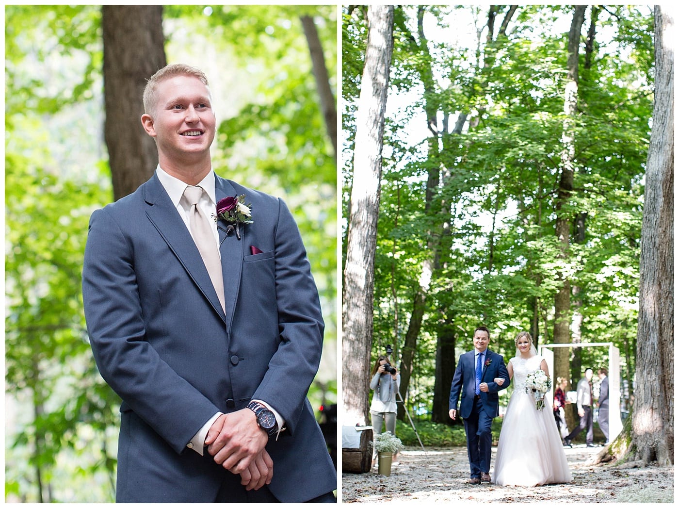 funks grove outdoor ceremony