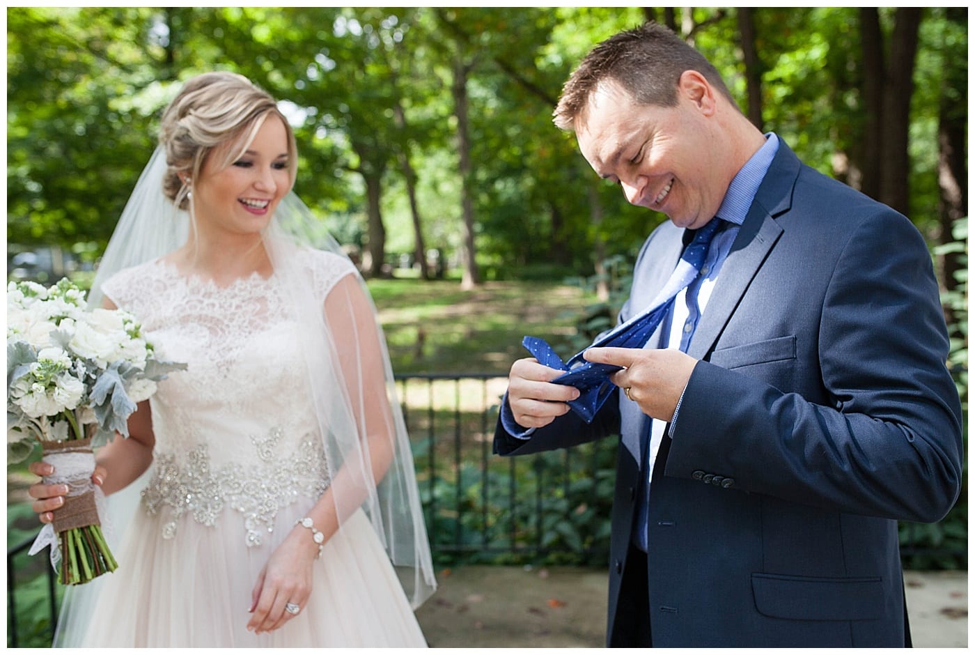 first look with dad pics