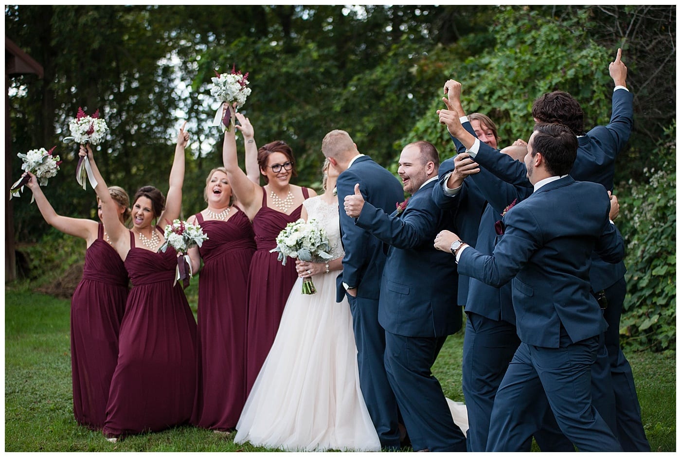 funks grove outdoor ceremony