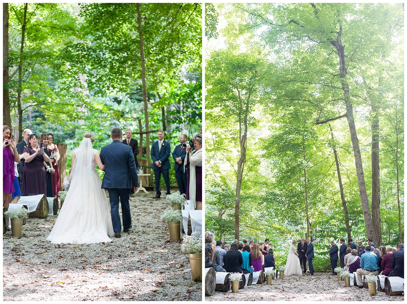 funks grove outdoor ceremony