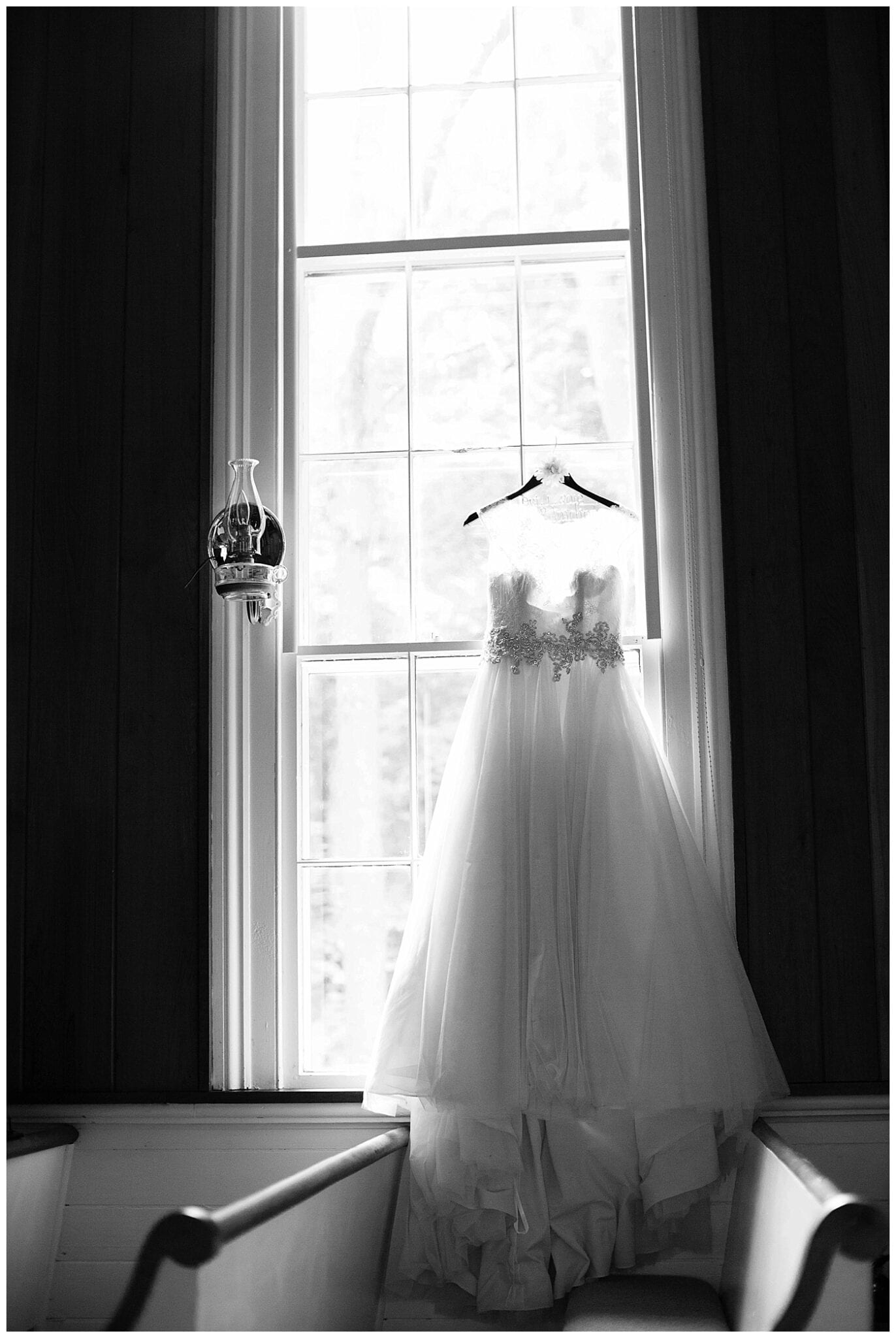 artsy wedding dress photo