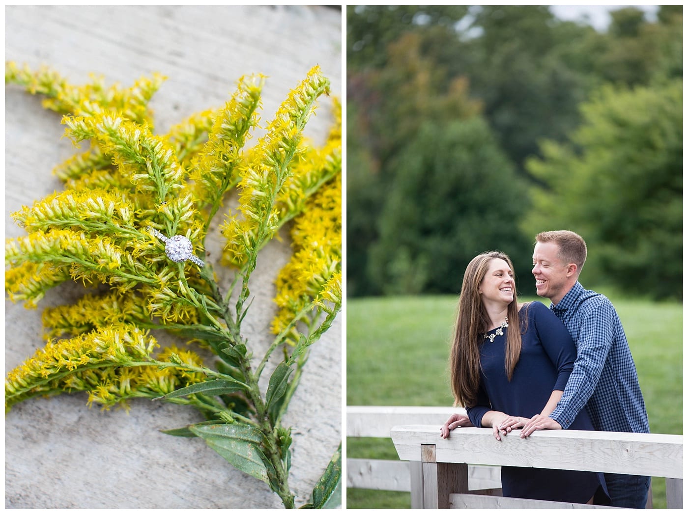 fall engagement pics