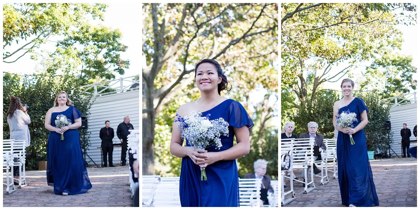 outdoor fall ceremony