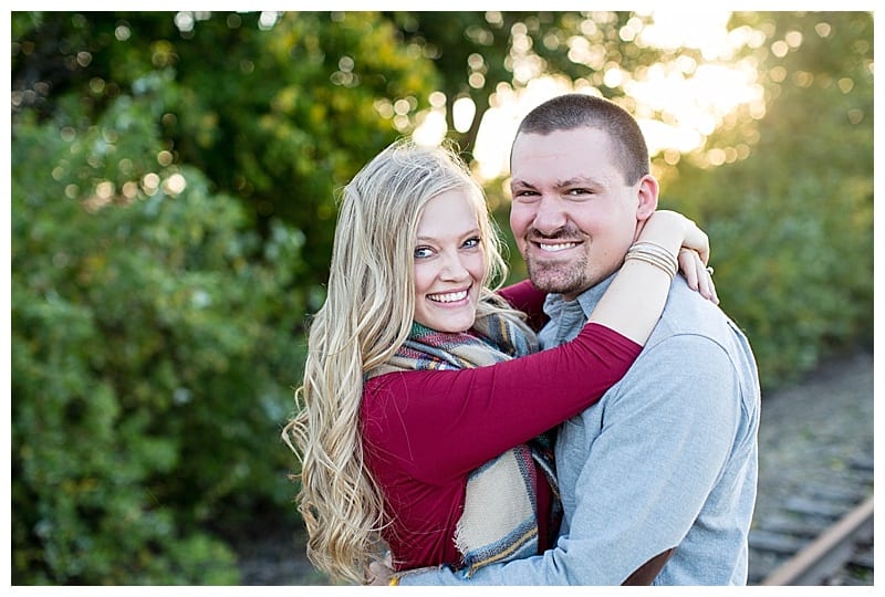 rustic country engagement